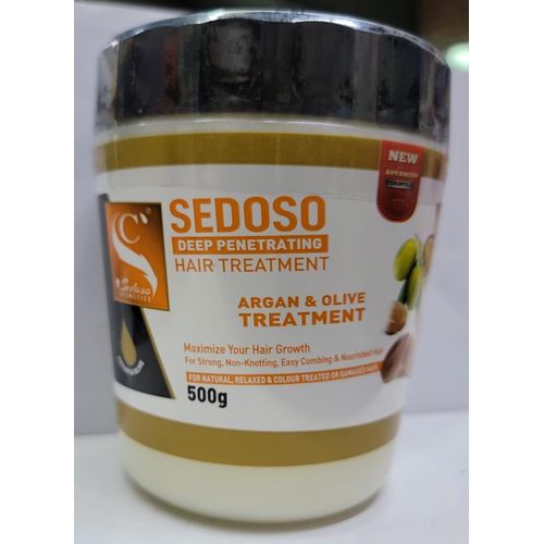 Sedoso Argan & Olive Hair Deep Treatment-New Pack.