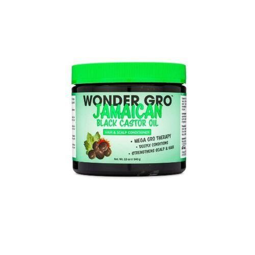 Wonder Gro BLACK CASTOR OIL- 340g.
