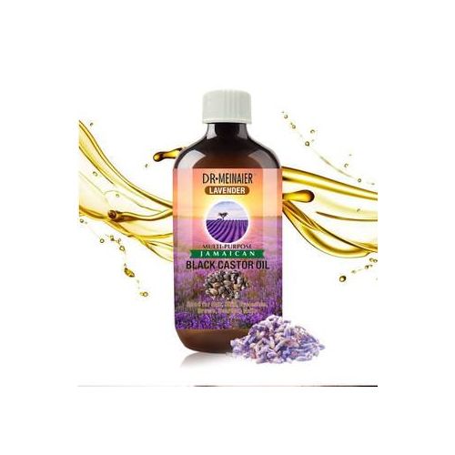 DR MEINAIER Jamaican Black Castor Oil Hair Loss Restoration 100% Pure Lavender Hair Breakage