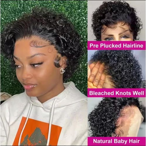 Fashion Classic Water curl Glueless frontal wig