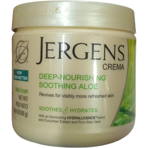 Jergens Crema Deep Nourishing & Soothing Aloe ,