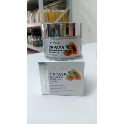 Dr. Dess Papaya Brightening Moist Face Cream – Natural Radiance & Hydration Booster