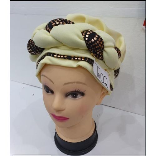 Cover Girl Queen African Turban Headscarf Hat Head Wrap Twisted Head Turban Headwear Sequin Brand Hair Cover Accessories Women And Girls