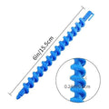 10 Pieces Spiral Hair Perm Rod /Plastic Long Barber Hairdressing Styling Curling Perm Rod Rollers , curl your hair without heat
