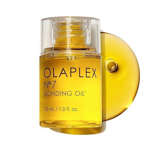 Olaplex No. 7 Bonding Oil, Concentrated High Shine Oil, Heat Protectant, Visibly Smooths & Softens Hair, Added Color Vibrancy, Up To 72 Hour Frizz Control, For All Hair Types