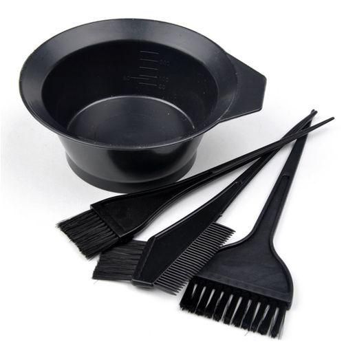 Amaizing 4pcs Salon Hair Dye Set Kit Hair Color Brush Comb Mixing Bowl