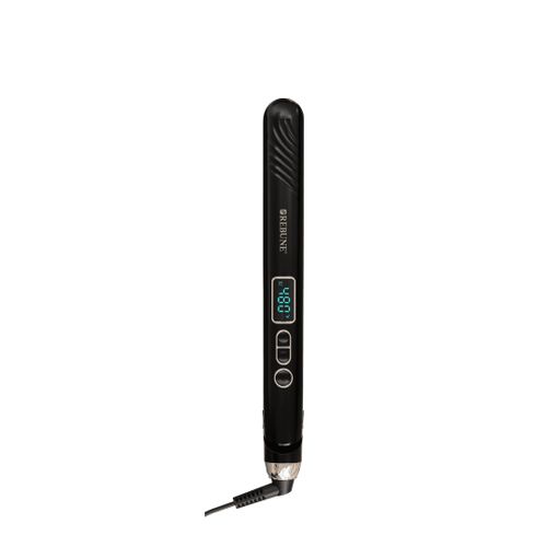 Rebune RE-2154 Hair Straightener with Digital Screen, 28 watts - Black (2YRs WRTY)
