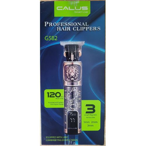 CALUS Rechargeable Professional Hair Clipper. Cordless shaver
