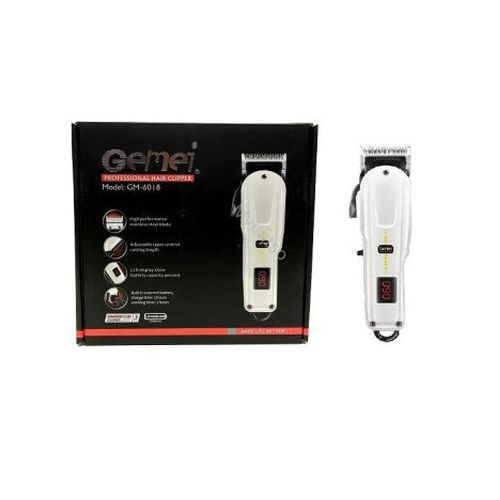 Geemy Professional Rechargeable Hair Clipper GM-6018