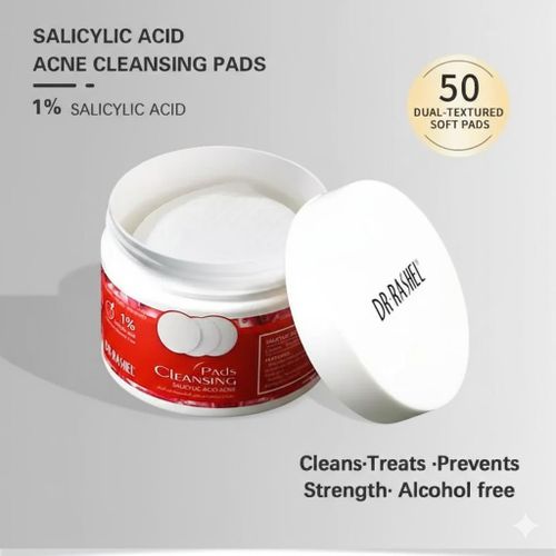 DR RASHEL Salicylic Acid Acne Cleansing Pads.