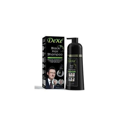 Dexe Black Hair Shampoo for Gray Hair, Semi-Permanent Hair Color S 400mlhampoo for Women and Men