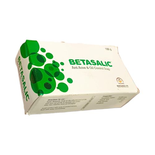 Betasalic ANTI ACNE & OIL CONTROL SOAP Break Outs Antibacterial Antifungal SEBUM CONTROL
