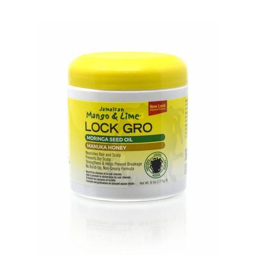Jamaican Mango and Lime Lock Gro Hair Gel-for strengthens locks, eliminates dry scalp, revitalizes hair follicles and provides nourishment scalp, allowing for optimal hair growth