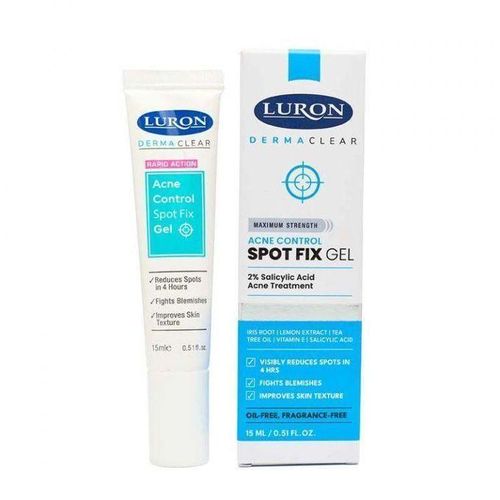 Luron maximum strength acne control spot fix gel 15ml