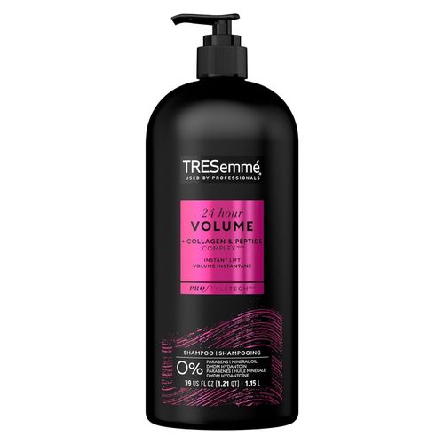 TRESemmé 24 Hour Volume Shampoo + collagen + peptides Formulated With Pro Style Technology