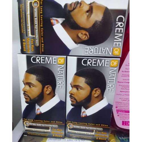Creme Of Nature Gel Hair Color - NATURAL BLACK 1.0 (for Men