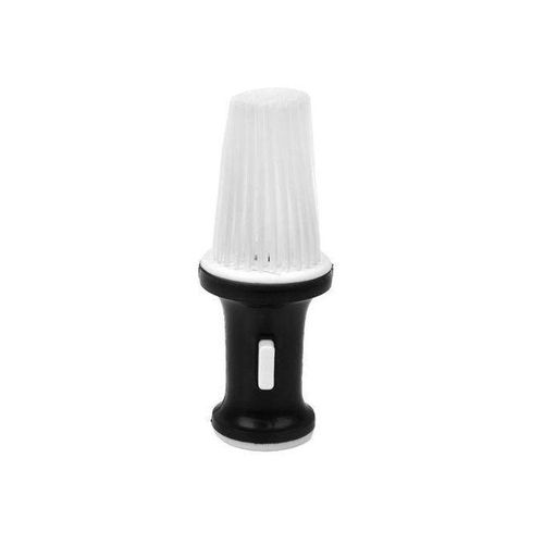 Hair brush, White & Black Hairdresser Barber/Salon Powder Brush
