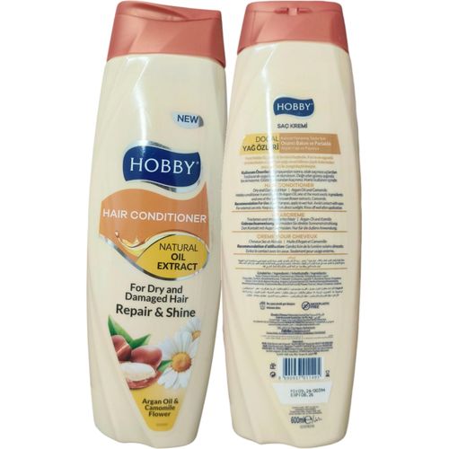Hobby Repair & Shine Hair Conditioner Argan Oil & Chamomile For Damaged Hair