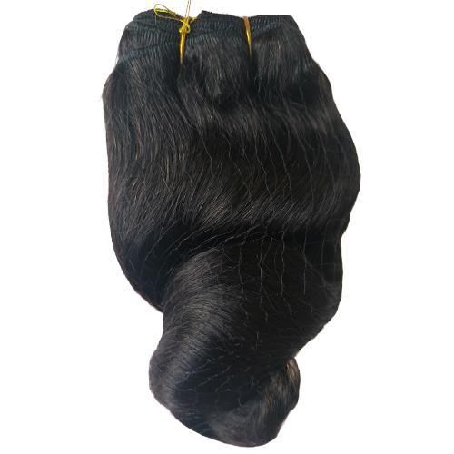 Fashion Idol Human STYLE ICON Nature Hair Bundle NICO 10" color 1B Black Human Extension A Pack Hair Extension For Women