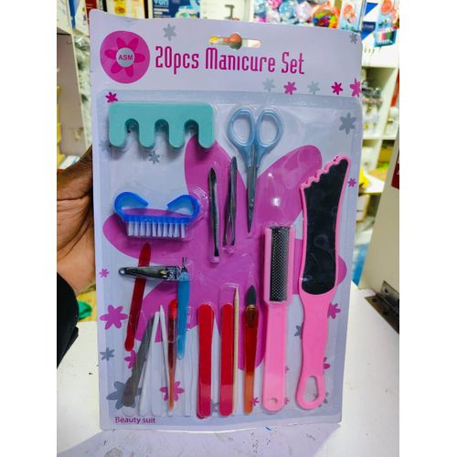 20 Pcs Manicure Set-Assorted Kit
