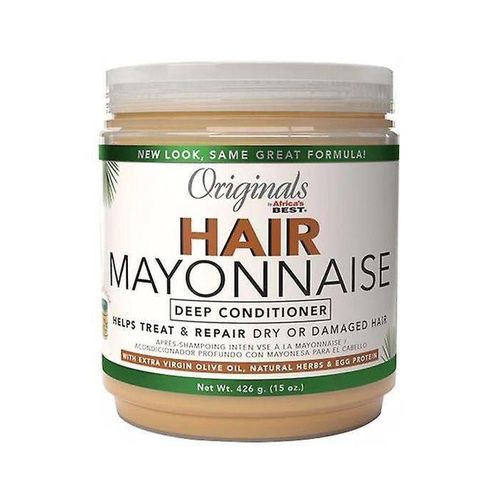 Africa's Best Deep conditioner, Hair Mayonnaise that Helps treat and repair damaged hair with Natural Botanical Herbal Extracts, Vitamins, Egg Protein and Olive Oil