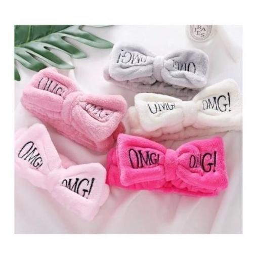 OMG 3pcs Head Band For Make Up, Sleepwear,Salon,Facial Washing,Scrubbing&Massage-packedin3Colours