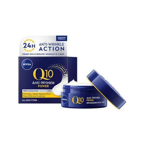 Q10 night face cream