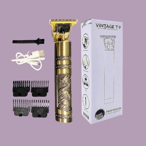 Classic Design Ultra Silent Motor Cordless Professional USB charging T9 Hair Clipper Trimmer Shaver