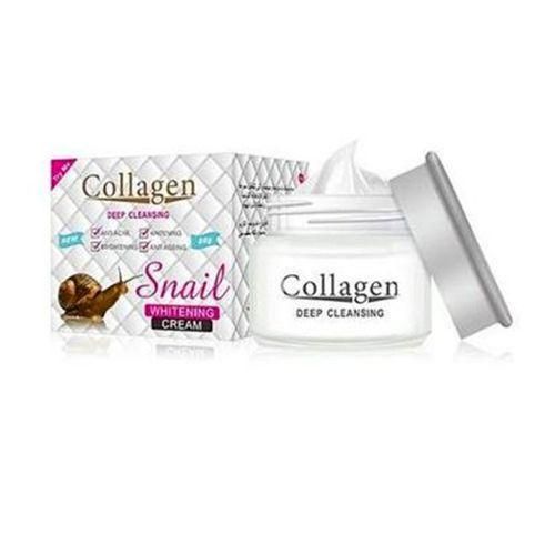 Collagen Deep Cleansing Snail Whitening Cream