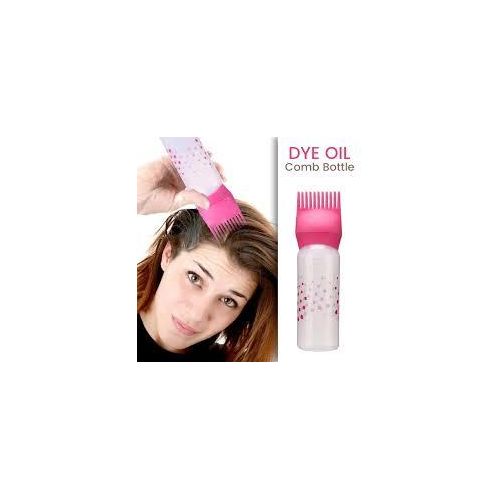 Hair Oil Applicator & Root Comb Bottles For Hair Care