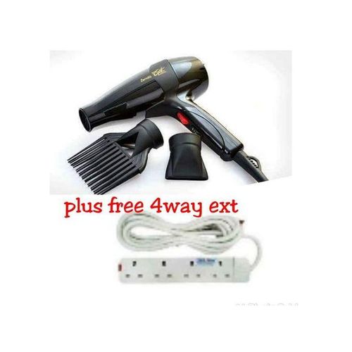 Ceriotti Super GEK 3000 Blow Dry Hair Dryer PLUS FREE Extension Cable