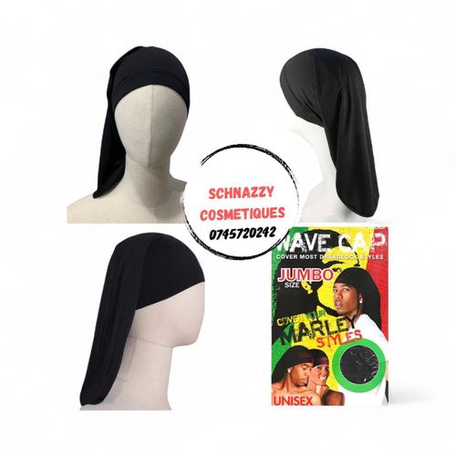 Jumbo Size Dreadlocks Cap Large Bonnet for Most Dreads Crotchet Hair Styles Braids Afrohair Weave Sewins Functional Soft Comfy Breathable Stretchy Elastic Band Men Women Durag Cool Headscarf Headwrap Headwear Hairties