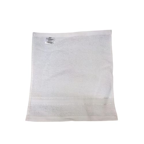 12 White Cotton Face Towels 35cm by 35cm