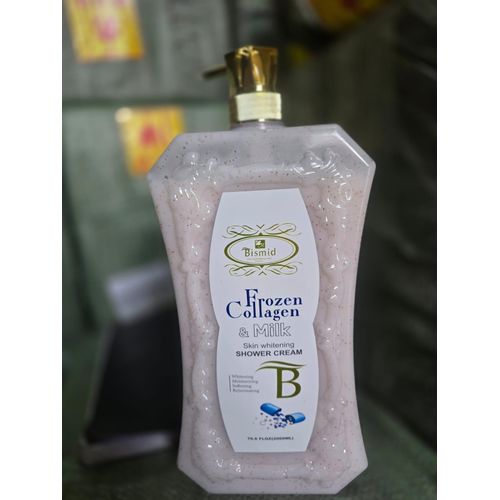 Bismid FROZEN COLLAGEN & Milk skin whitening shower cream -2000ml