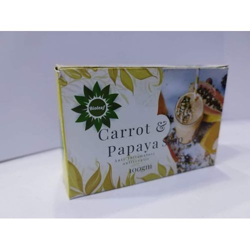 Bioleaf Carrot and papaya antiseptic soap