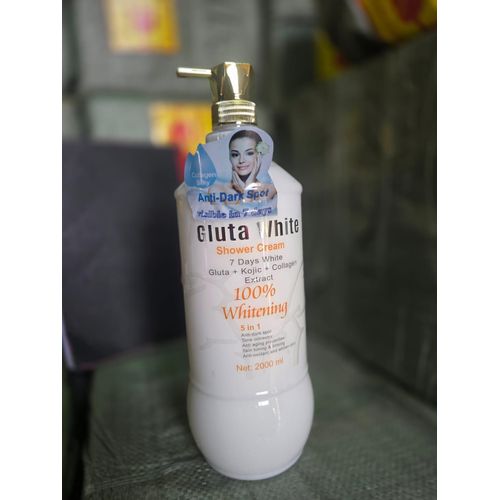 Gluta White shower cream Anti -Dark spots visible in 7 days -2000ml