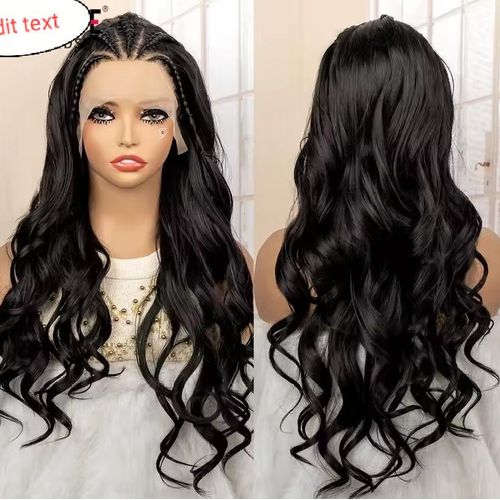 13*4 lace semi human body wig