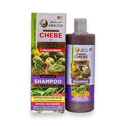 AMALICO Rosemary & Chebe natural hair growth Shampoo.