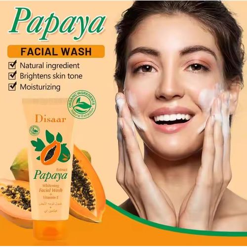 Disaar Papaya Extract Whitening Face Wash