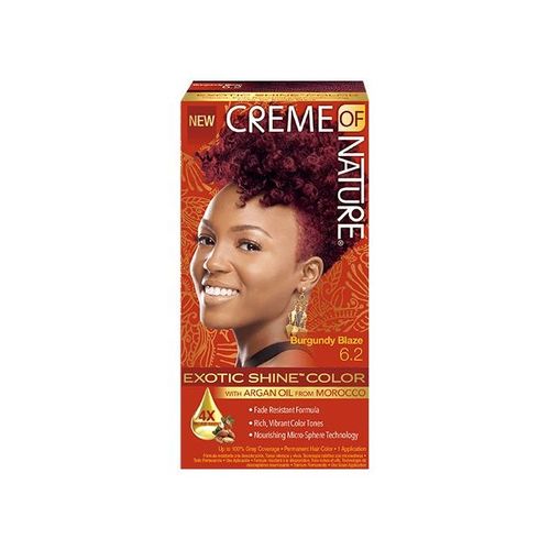 Creme Of Nature Hair Color Hair Dye Burgundy Blaze 6.2