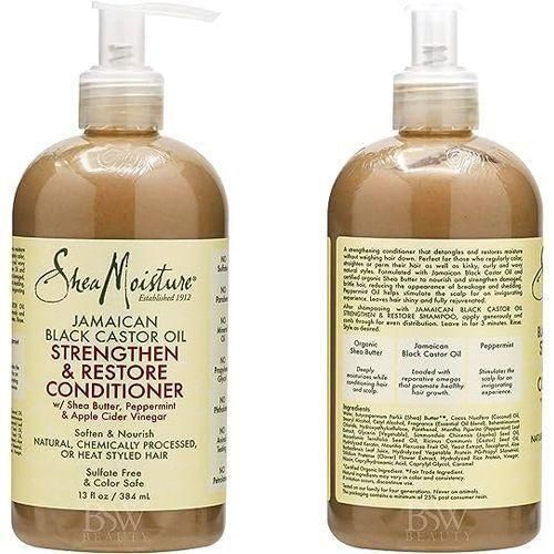 Shea Moisture Jamaican Black Castor Oil Rinse Out Conditioner.