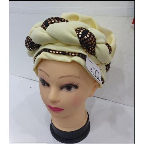 Home Cover Girl Queen African Turban Headscarf Hat Head Wrap Twisted Head Turban Headwear Sequin Brand Hair Cover Accessories Women And Girls
