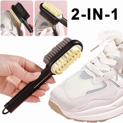 Double-Sided Suede Shoes Cleaning Brush – Multi-Surface Nubuck & Suede Care Tool