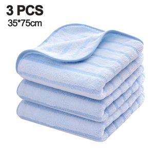 Multipurpose Microfiber Cleaning Cloth - Highly Absorbent -Soft & Lint Free Multi-Colour Towels for Baby, Hands, Home, All Vehicles Bike, Car, (Pack of 3, 30 x 40 cm)