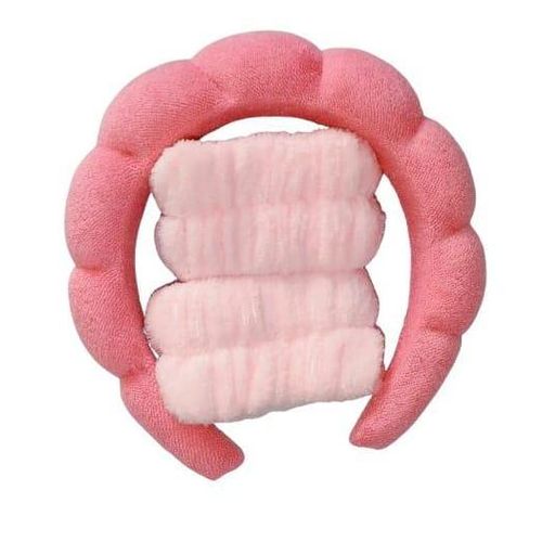 Luxury Spa Headband & Wristband Set – Ultra-Soft, & Absorbent (3-Piece)