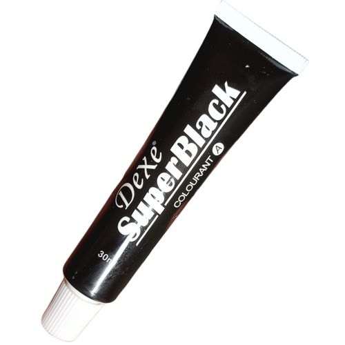 Dexe Superblack Hair Dye Permanent With Developer & Gloves ,