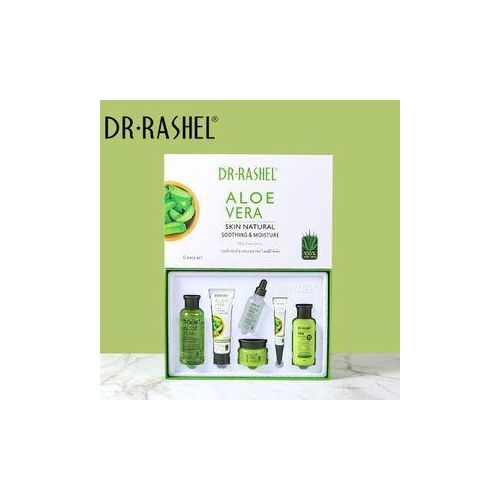 DR RASHEL Aloe Vera Skin Natural Soothing & Moisture 6-Piece Skincare Set