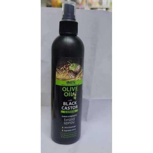 Ors Olive Oil Black Castor & Keratin Braid Spray-New Pack.