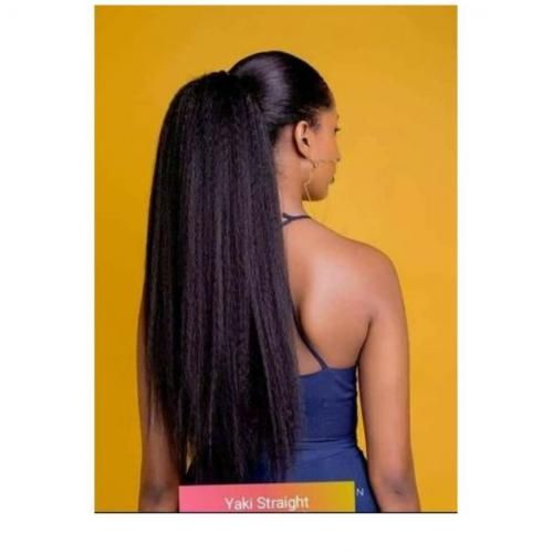 Straight Ponytail Hair Extension- No. 2 Black.