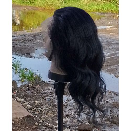 14 inches semi human body wig